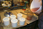Приготовление композитного материала для заливки в форму