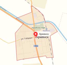 Карта Армянска