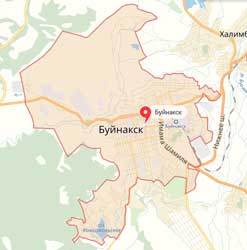 Карта: Буйнакск
