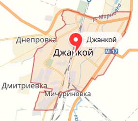 Карта: Джанкой