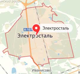 Карта: Электросталь