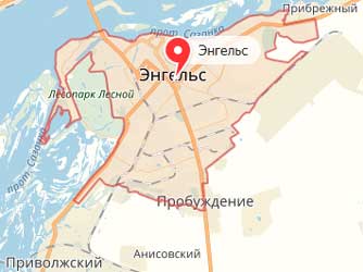Карта: Энгельс