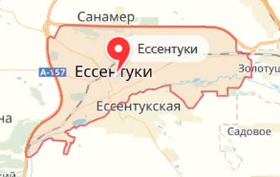 Карта: Ессентуки