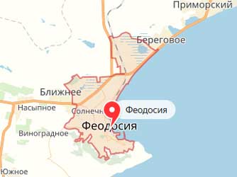 Карта: Феодосия
