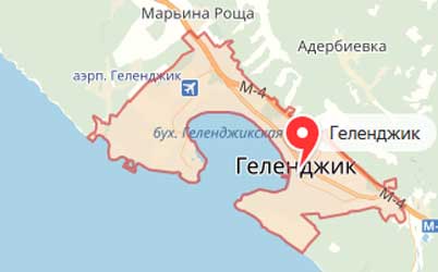 Карта: Геленджик