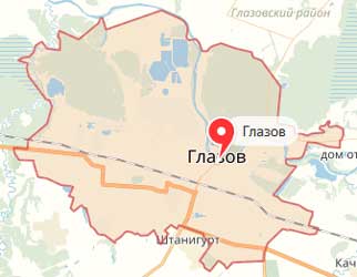 Карта: Глазов