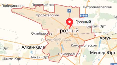 Карта: Грозный