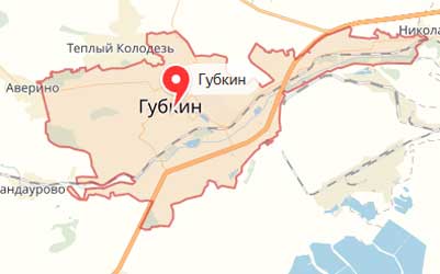 Карта: Губкин
