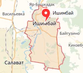 Карта: Ишимбай