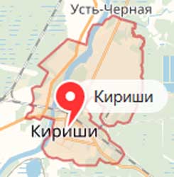 Карта: Кириши