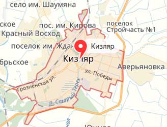 Карта: Кизляр