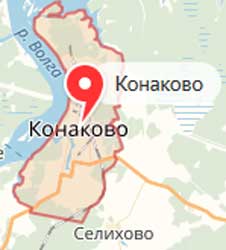 Карта: Конаково