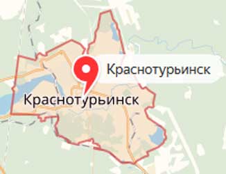 Карта: Краснотурьинск
