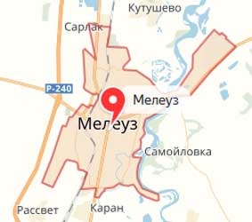 Карта: Мелеуз