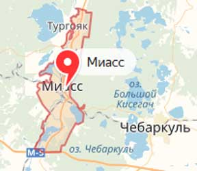Карта: Миасс