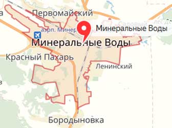 Карта: Минеральные Воды