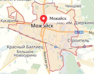 Карта: Можайск