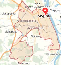 Карта: Муром
