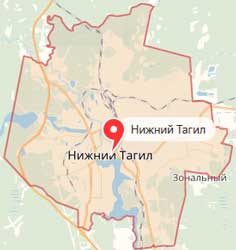 Карта: Нижний Тагил