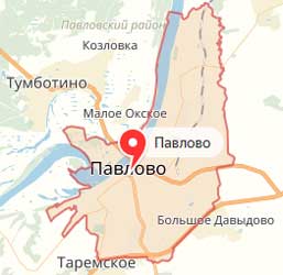 Карта: Павлово