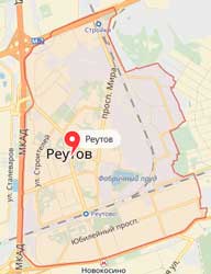 Карта: Реутов