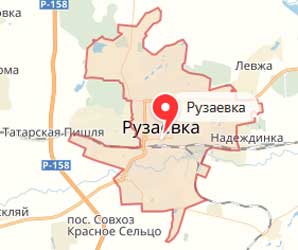 Карта: Рузаевка