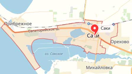 Карта: Саки