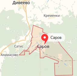 Карта: Саров