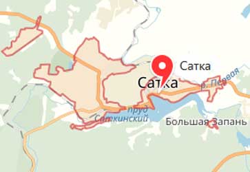 Карта: Сатка