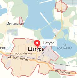 Карта: Шатура