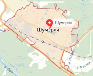 Карта: Шумерля