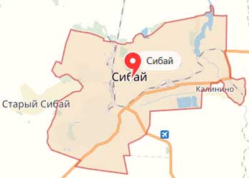 Карта: Сибай