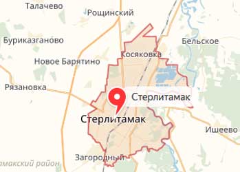 Карта: Стерлитамак