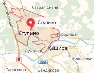 Карта: Ступино