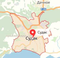 Карта: Судак