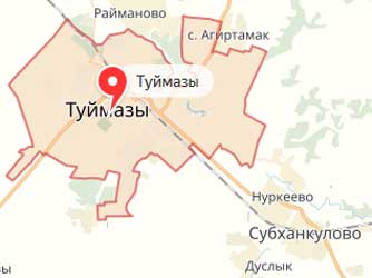 Карта: Туймазы