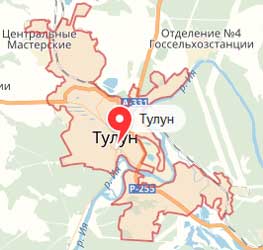 Карта: Тулун