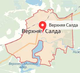 Карта: Верхняя Салда