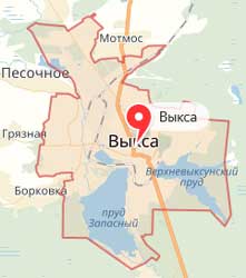Карта: Выкса