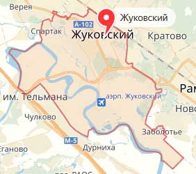 Карта: Жуковский